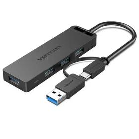 Vention USB 3.0 & Type-C 2-in-1 Interface to 4-Port USB 3.0 HUB