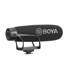 BOYA BY-BM2021 Camera-Mount Cardioid Shotgun Microphone