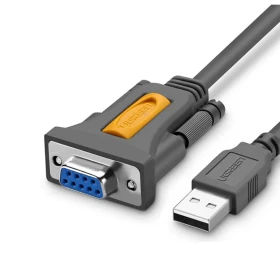 UGREEN CR104 USB to DB9 RS-232 Female Adapter Cable