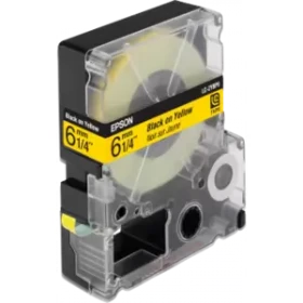 Epson LC-2YBP9 Black on Yellow tape