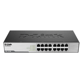 D-link DES-1016D 16-Port Fast Ethernet Unmanaged Desktop Switch 