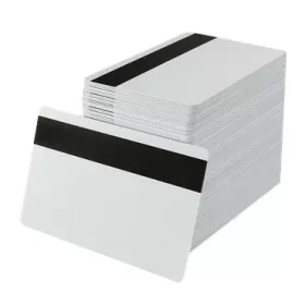 Blank PVC Magnetic Stripe Cards