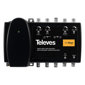 Televes MiniKom F Broadband Multiband Amplifier 4 Input