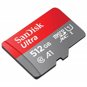 SanDisk 512GB Ultra microSDXC UHS-I Memory Card 