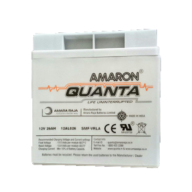 Amaron Quanta 12V 26Ah Battery