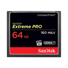 SanDisk 64GB Extreme Pro CompactFlash Memory Card 