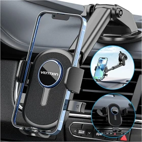 Vention One Touch Clamping Car Phone Mount 