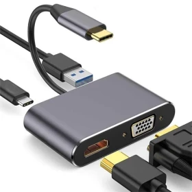 USB Type C to HDMI VGA USB 3.0 USB-C