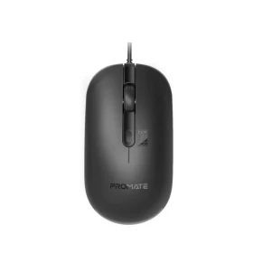 Promate MaxComfort Adjustable 2400 DPI Wired Optical Mouse
