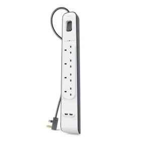 Belkin 4-outlet Surge Protection with 2 USB ports