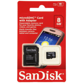 Sandisk 8GB Micro SD memory card