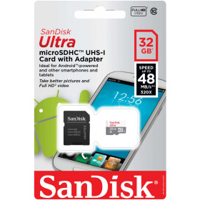  Sandisk 32GB Micro SD memory card class 10