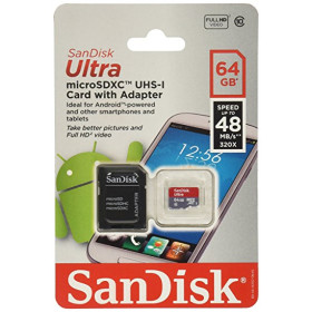 Sandisk 64GB Memory card class 10