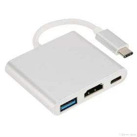 USB Type-C Male to HDMI, USB, USB-C Adapter