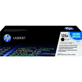 HP 125A Black Original LaserJet Toner Cartridge CB540A