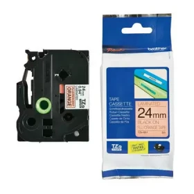 Brother TZE-555 24mm White on Blue Label Printer tape