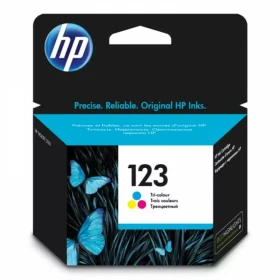 HP 123 Tri-color Original Ink Cartridge