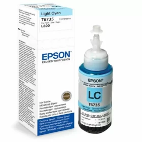 Epson T6735 Light Cyan Ink Cartridge for L800, L805, L810, L850, L1800 (70ml) C13T673598