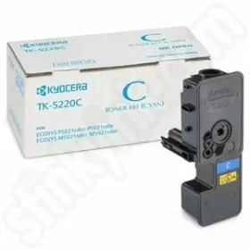 Kyocera TK-5220C cyan toner cartridge
