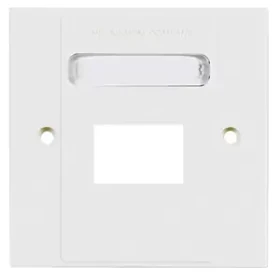 Siemon double faceplate