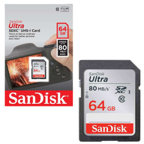 Sandisk Ultra SDHC 64GB memory card