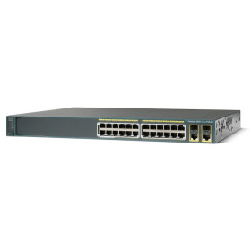 Cisco ws-c2960-24pc-l 24-port catalyst switch