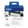 Brother DK-22205 Black on white tape