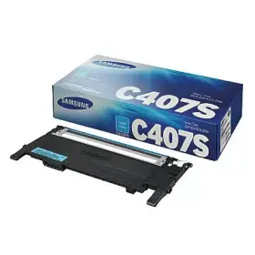 Samsung CLT-C407S cyan toner cartridge