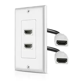 HDMI wall plate