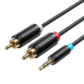 Vention 3.5MM Male to 2-Male RCA Adapter Cable (BCLBG)