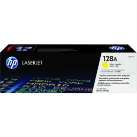 HP 128A Yellow Original LaserJet Toner Cartridge CE322A