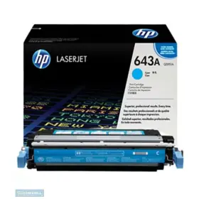 HP 643A Cyan Toner Cartridge