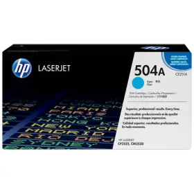 HP 504A Cyan LaserJet Toner Cartridge