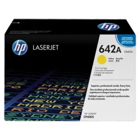 HP 642A yellow original laserJet toner cartridge