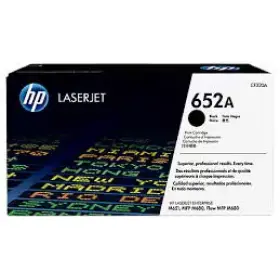 HP 652A Black original laserjet toner cartridge CF320A