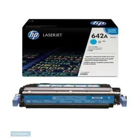 HP 642A black original laserJet toner cartridge CB400A