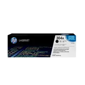 HP 304A Black original laserjet toner cartridge CC530A