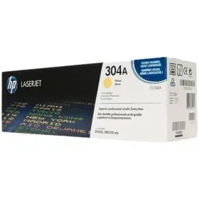 HP 304A yellow original Laserjet toner cartridge CC532A