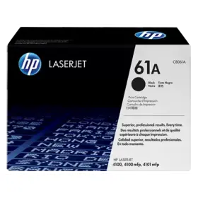 HP 61A Black original laserjet toner cartridge C8061A